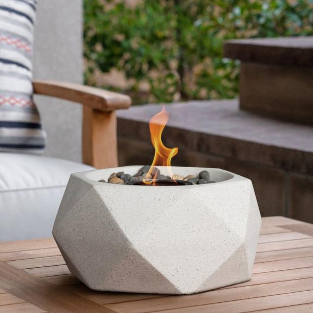 Hector - Portable Fire Pit for Indoors & Outdoors
