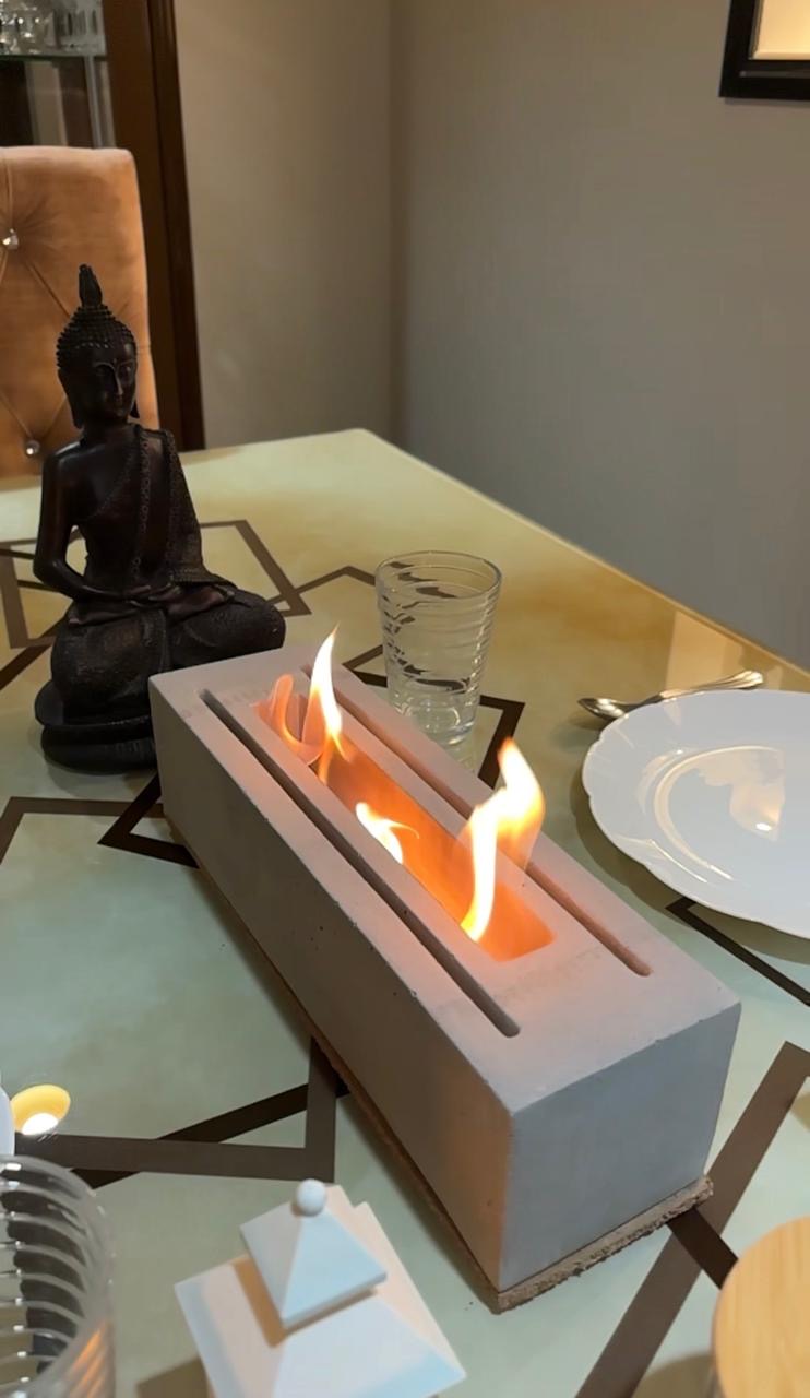 Achilles- Portable Fire Pit for Indoors & Outdoors