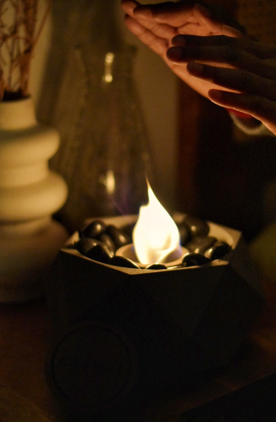 Hector - Portable Fire Pit for Indoors & Outdoors