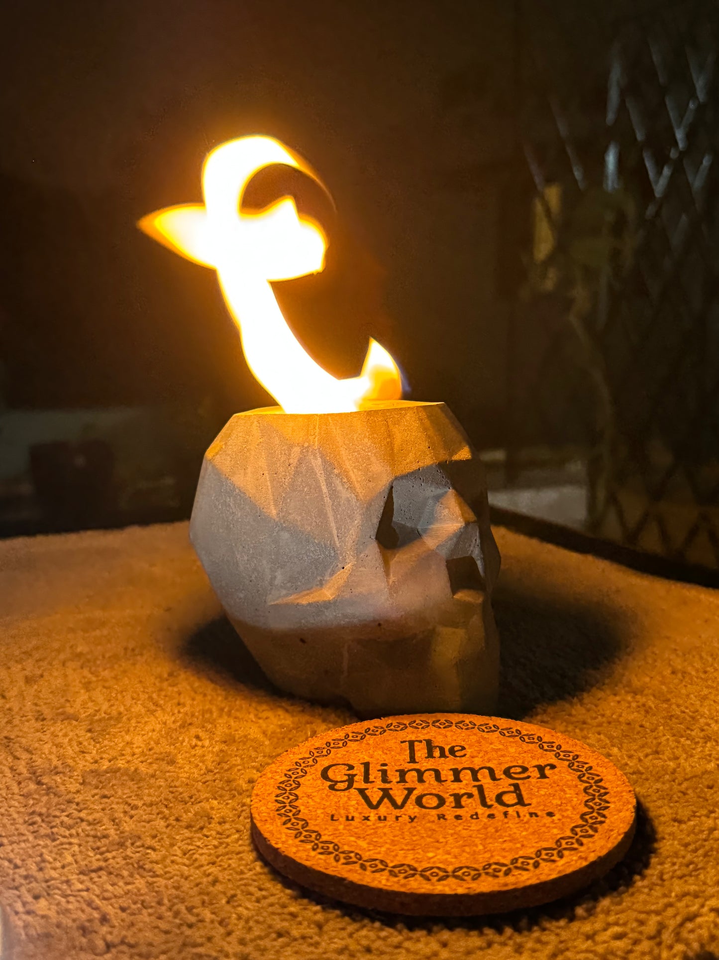 Ares - Portable Fire Pit for Indoors & Outdoors