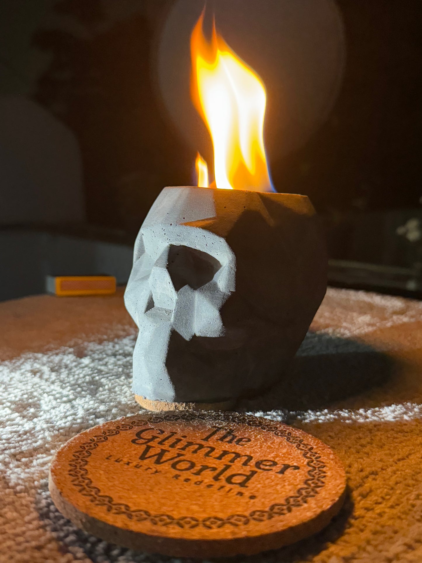 Ares - Portable Fire Pit for Indoors & Outdoors