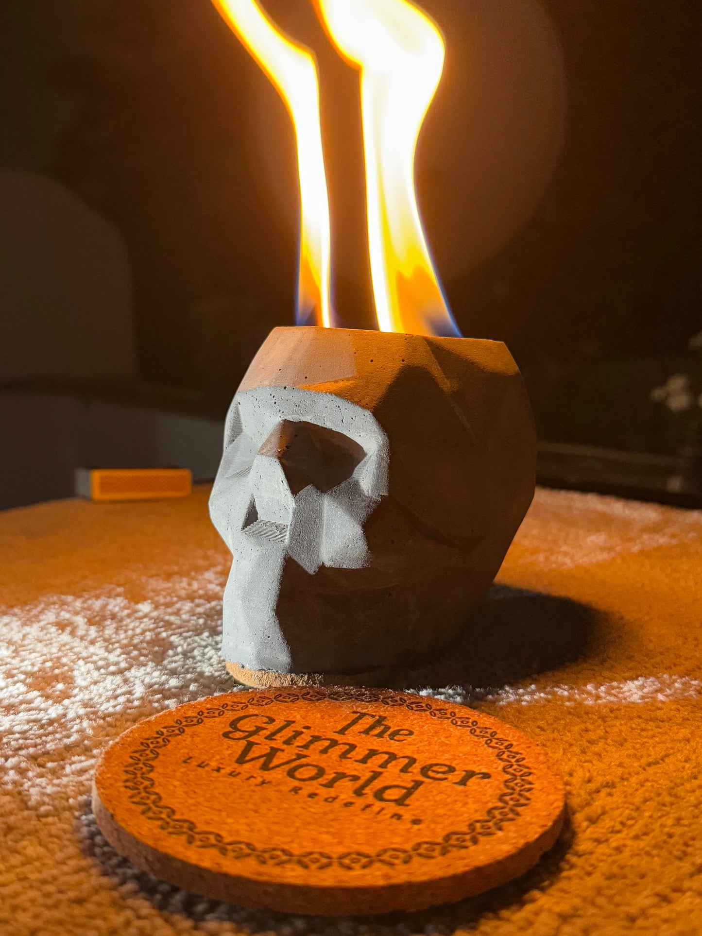 Ares - Portable Fire Pit for Indoors & Outdoors