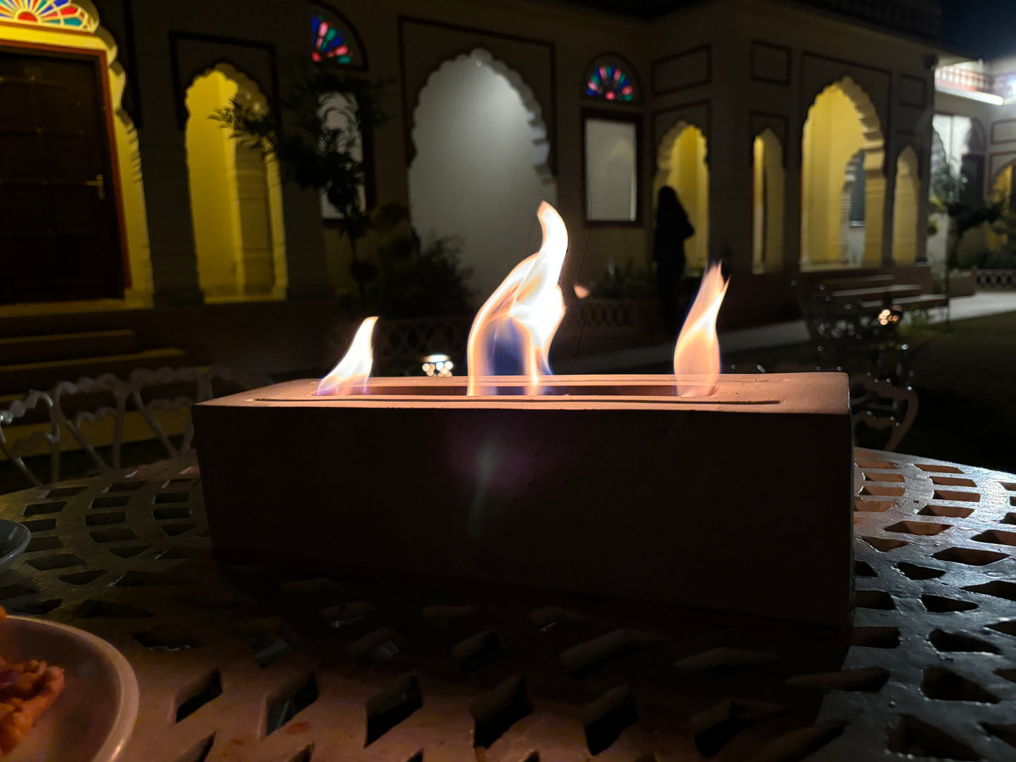 Achilles- Portable Fire Pit for Indoors & Outdoors