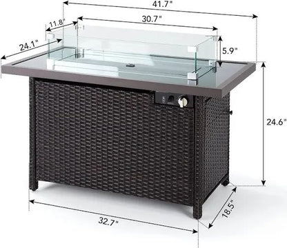 The Fire Table - LPG Gase (Household) - For Indoors & Outdoors