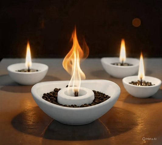 Zinnia - Portable Fire Pit for Indoors & Outdoors